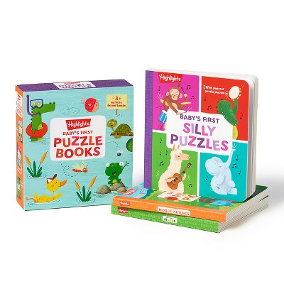 Baby's First Puzzle Books - (Highlights Baby's First Puzzle Books) (Mixed Media Product)
