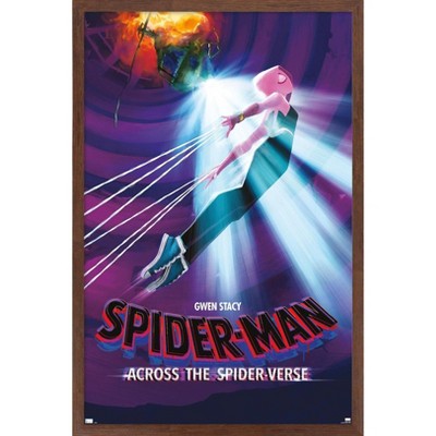 Trends International Marvel Spider-Man: Across The Spider-Verse - Gwen Stacy Framed Wall Poster Prints