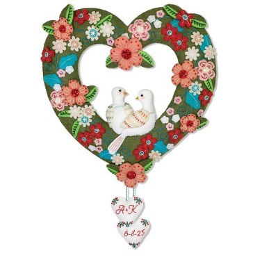 Love Birds Felt Wreath Kit from MerryStockings