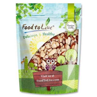 Dry Roasted Natural Sliced Almonds - by Food To Live