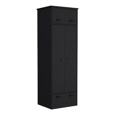 Depot E-Shop Tifton Armoire  70.47" H, with Hinged Drawer, 2-Doors, and 1-Drawer