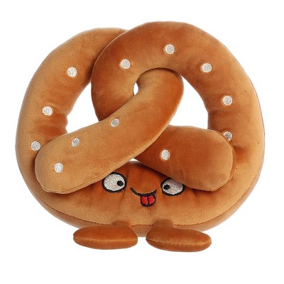 Aurora Small Prima Pretzel Wackadoodles Crazy Stuffed Animal Brown 7"