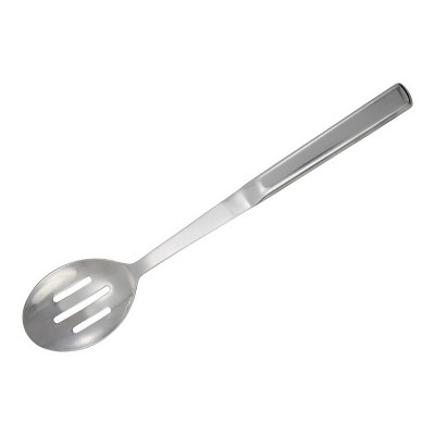 Winco Slotted Spoon, Hollow Handle, Stainless Steel, 11-3/4"