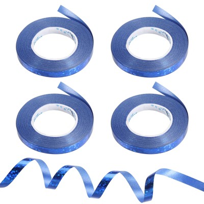 Unique Bargains Party Decoration Laser Metallic Curling Ribbon 4 Pcs
