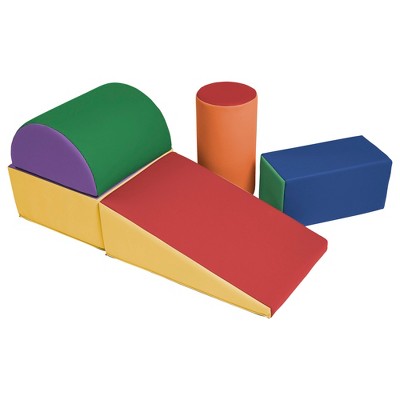 ECR4Kids SoftZone Climb and Crawl Playset, 5-Piece