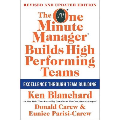The One Minute Manager Builds High Performing Teams - 3rd Edition by  Ken Blanchard & Eunice Parisi-Carew & Donald Carew (Hardcover)