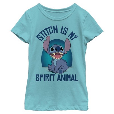 Girls Lilo & Stitch My Spirit Animal T Shirt
