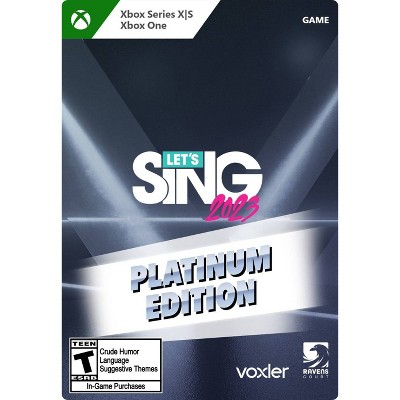 Let's Sing 2023 Platinum Edition - Xbox Series X|S/Xbox One (Digital)
