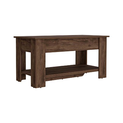 TiramisuBest Retro Shoe Bench with Cushion, 42” Entryway Storage & Seating Solution