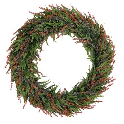 Unique Bargains Farmhouse Decor Front Door Hanging Artificial Wreaths for All Season