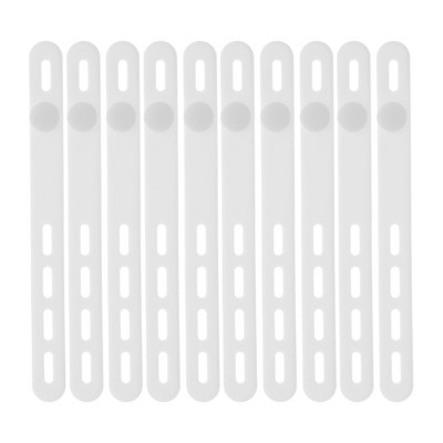 Unique Bargains Adjustable Cord Organizer 10 Pcs