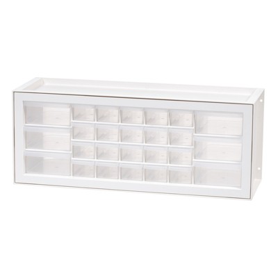 IRIS USA Stackable Storage Cabinet for Hardware Crafts, Small Parts Organizer Drawer, Compartment