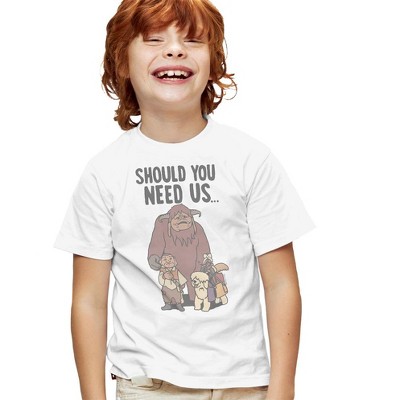 Boys' Short Sleeve Labyrinth Should You Need Us T-Shirt