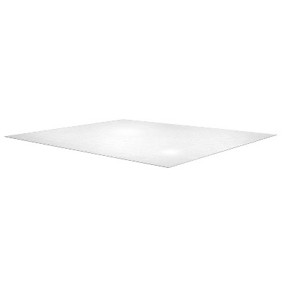 Floortex - Ultimat XXL Polycarbonate Rectangular Chair Mat for Carpets Clear