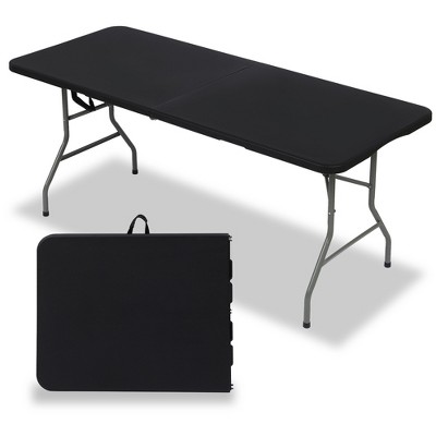 SUGIFT Portable Plastic Folding Tables for Home Garden Office Indoor Outdoor