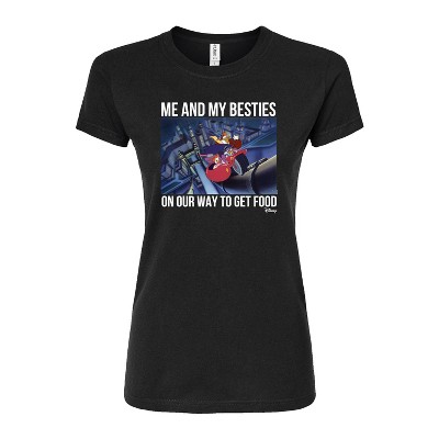 Women's - Disney - Darkwing Duck Fitted Graphic T-Shirt