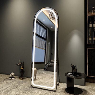BEAUTYPEAK Rectangle With Rounded Top Full Length Mirrors