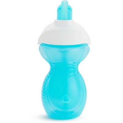 Munchkin Click Lock Flip Straw Cup - Blue - 9oz