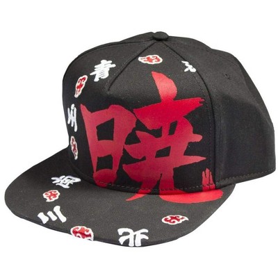 Ripple Junction Naruto Shippuden Akatsuki Kanji Ring Baseball Hat