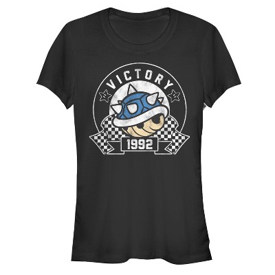 Juniors Womens Nintendo Mario Kart Shell T-Shirt