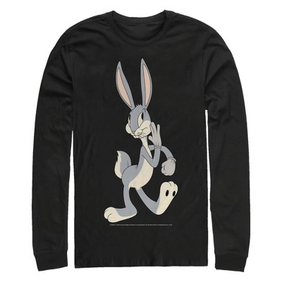 Men's Looney Tunes Retro Bugs Bunny Long Sleeve Shirt