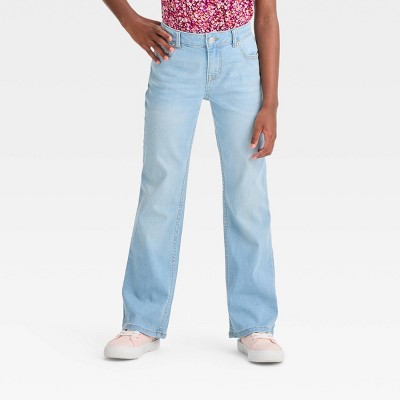 Girls' Mid-Rise Bootcut Jeans - Cat & Jack™