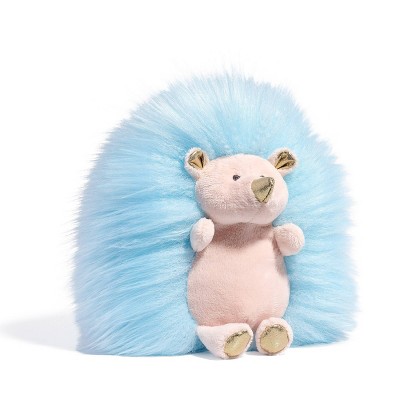 FAO Schwarz 6" Sparklers Blue Hedgehog Toy Plush: Polyester Stuffed Animal Pet Theme