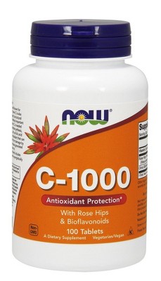 C-1000 With Rose Hips by Now Foods  -  100 Tablet