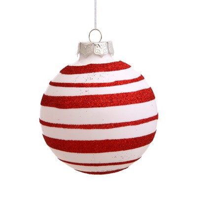 Vickerman Candy Cane Ball Ornaments