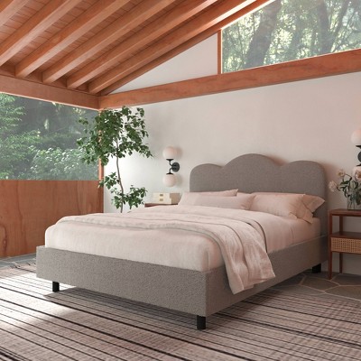 Lizzie Platform Bed in Boucle - Threshold™