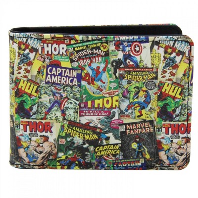 Adult Marvel Classic Comics Slim Bi-Fold Wallet