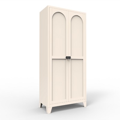 Maliang 71'' Tall Metal Storage Cabinet with Adjustable Shelves, for Bedroom, Living Room, Kitchen