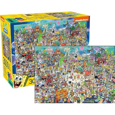 Aquarius Puzzles SpongeBob SquarePants 3000 Piece Jigsaw Puzzle