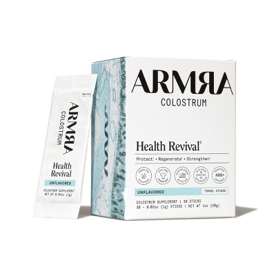ARMRA Colostrum Powder Travel Packs - Unflavored - 0.03oz/30ct
