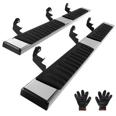 VEVOR Running Boards, 6" Step Bars Compatible with 2009-2018 Dodge Ram 1500/2010-2023 Ram 2500/3500 (Includes 2019-2023 Classic) Crew Cab, 2 PCS,Black