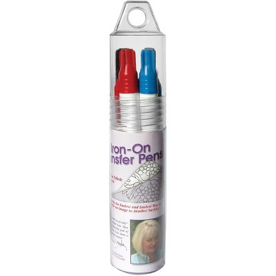 Sulky Iron-On Transfer Pens 4/Pkg-Black, Blue, Brown & Red