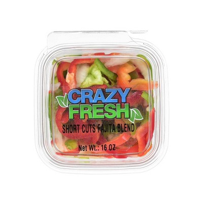 Crazy Fresh Short Cut Fajita Blend - 16oz