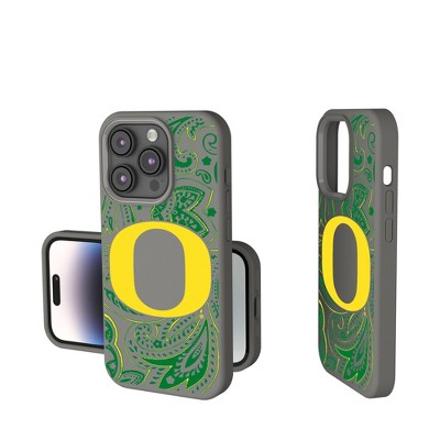 Keyscaper NCAA Big Ten Universities Paisley Soft Touch Cell Phone Case for Apple iPhone