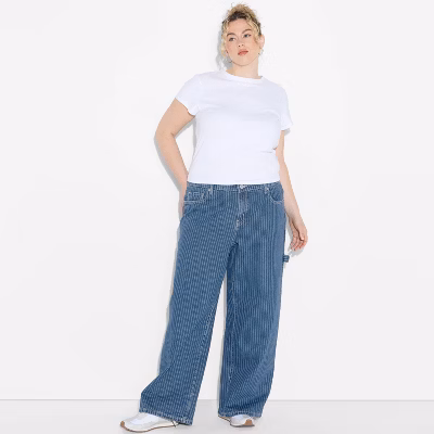 Women's Low-Rise Baggy Jeans - Wild Fable™