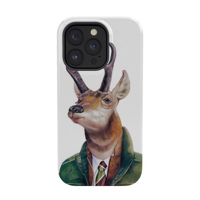 Animal Crew Plusnghorn Deer Snap Slim iPhone 15 Case - Society6