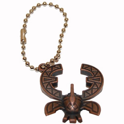 Kaiyodo Legend Of Zelda Skyward Sword Metal Stamina Beetle Crest Keychain/Clip On