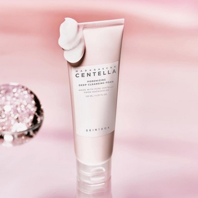 SKIN1004 Korean Skincare Madagascar Centella Poremizing Deep Cleansing Foam, Sebum-removing Deep Cleanser | 125ml (4.22 fl. Oz)