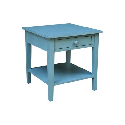 International Concepts Spencer End Table Antique