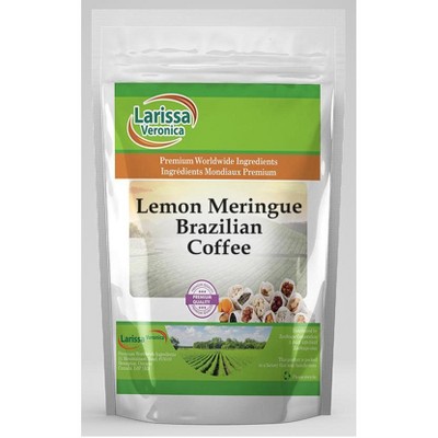 Larissa Veronica Lemon Meringue Brazilian Coffee (Gourmet, Naturally Flavored, Whole Coffee Beans) (8 oz, ZIN: 553708)