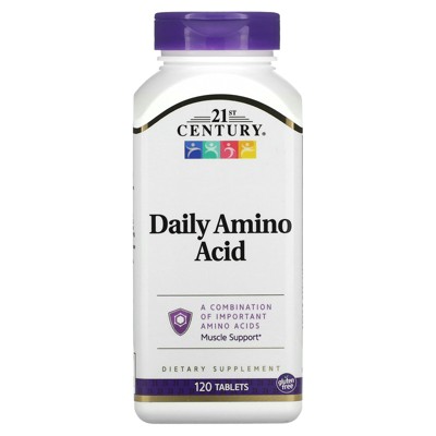 21st Century Daily Amino Acid, 120 Tablets