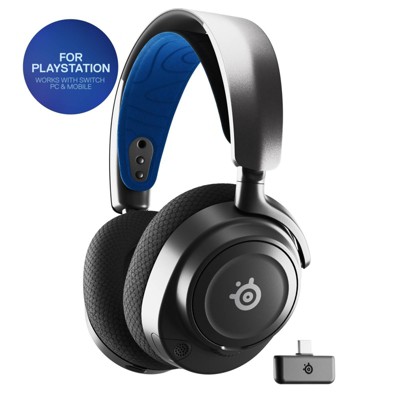SteelSeries Arctis Nova 7 Wireless Gaming Headset for PlayStation 5: Multi-Platform USB-C Connection