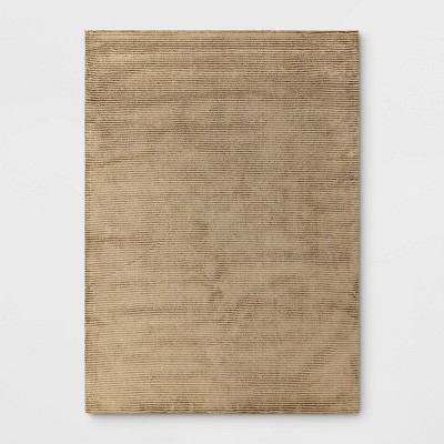 Solid Knitted Striped Area Rug - Threshold™