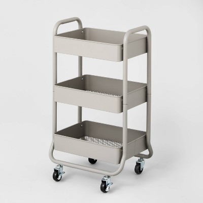 3 Tier Metal Utility Cart - Brightroom™