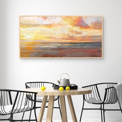Masterpiece Art Gallery 24"x48" Sunset Tides Wall Art