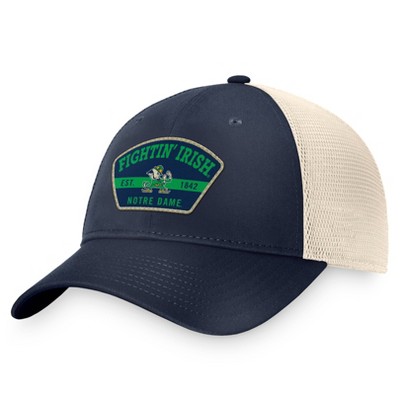 NCAA Notre Dame Fighting Irish Mesh Snapback Hat: Adjustable Cotton Baseball Cap